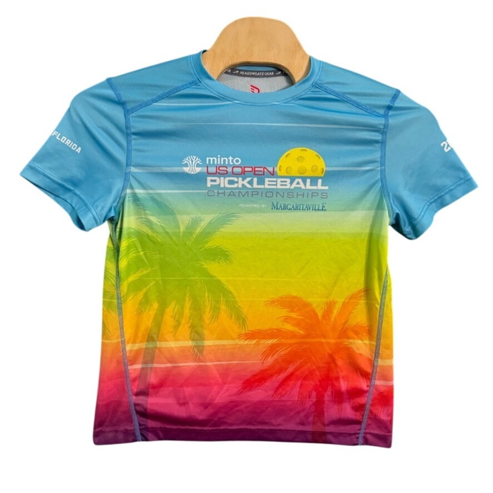 Headsweats 2023 US Open Pickleball Championships Performance Shirt Mens Medium
